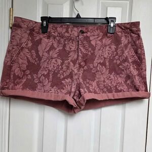 Ana womens 18 twill midrise shorts